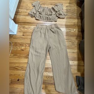 Nude Matching Set Size L